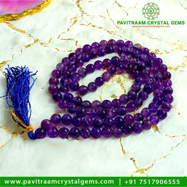 Amethyst Jaap Mala