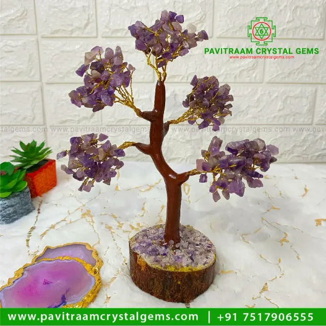Amethyst Crystal Tree